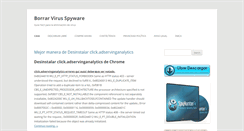 Desktop Screenshot of borrarvirusspyware.com