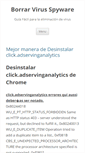 Mobile Screenshot of borrarvirusspyware.com